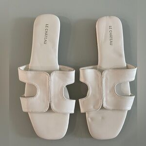 White Sandals